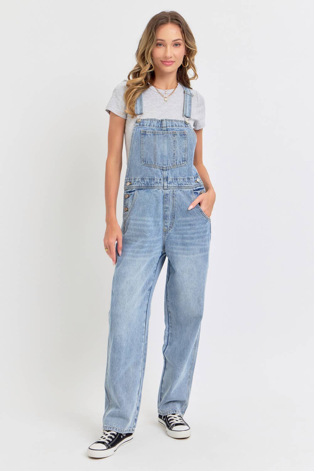 DENIM OVERALLS