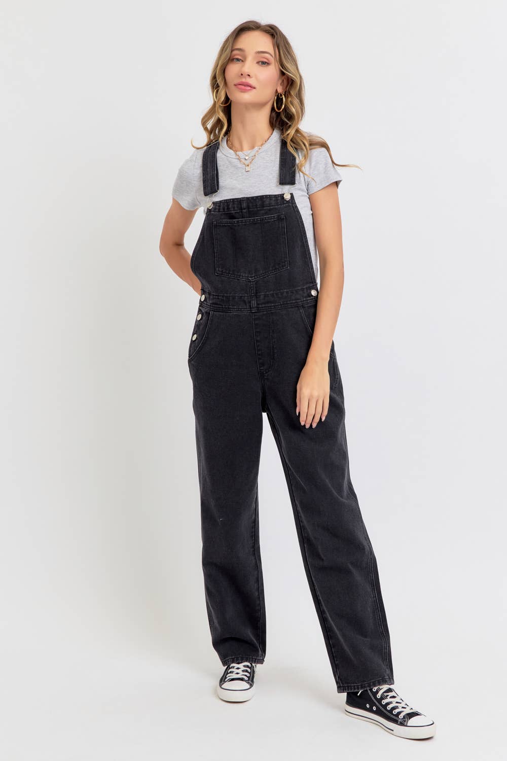 DENIM OVERALLS