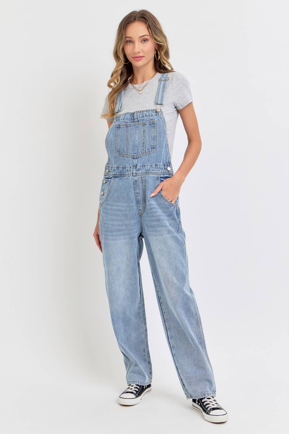 DENIM OVERALLS