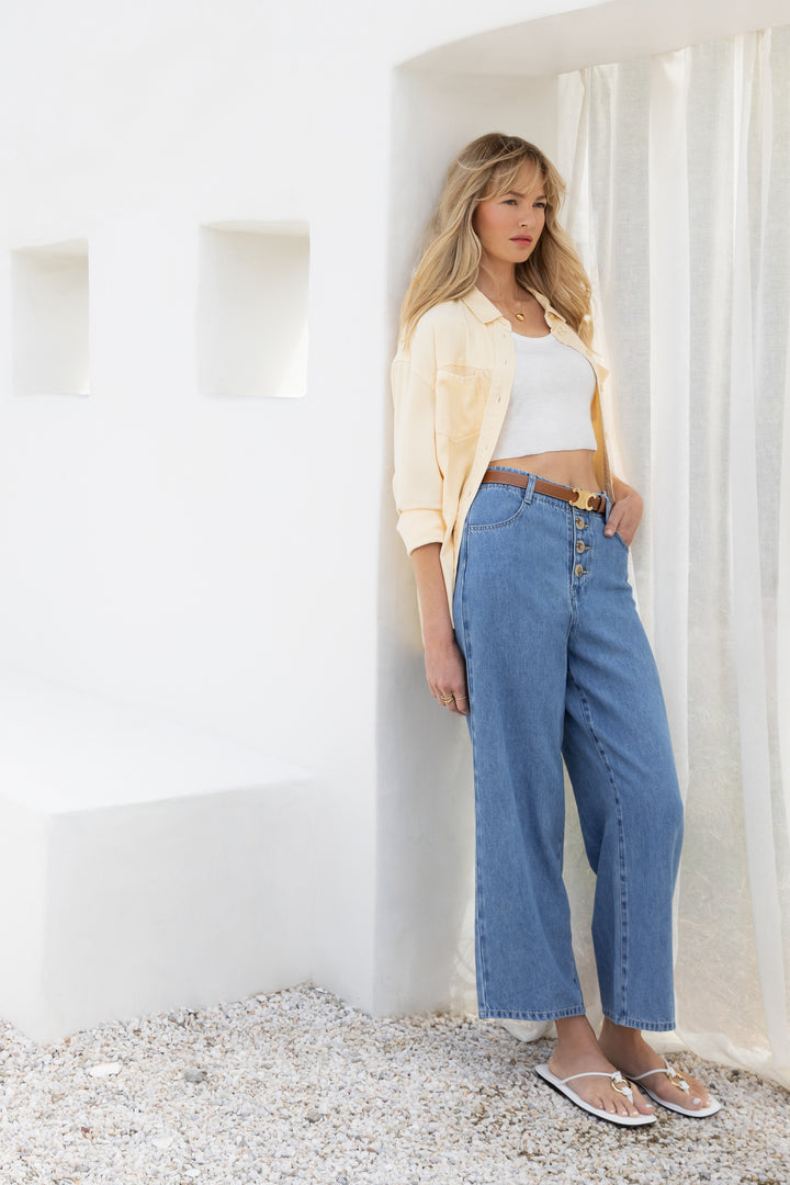 Braxton Long Sleeve Drop Shoulder