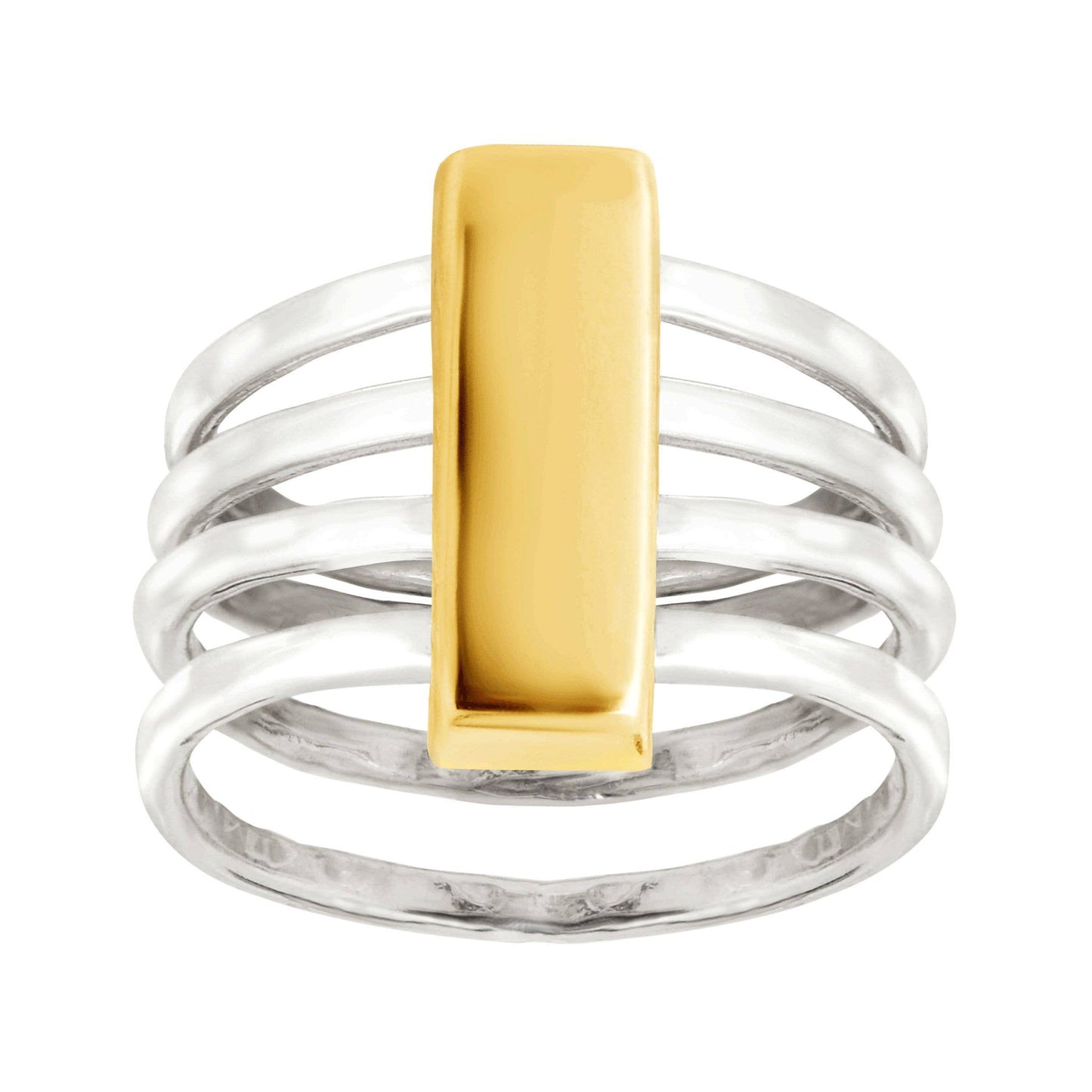 Silpada 'Agility' Ring in Sterling Silver and Brass