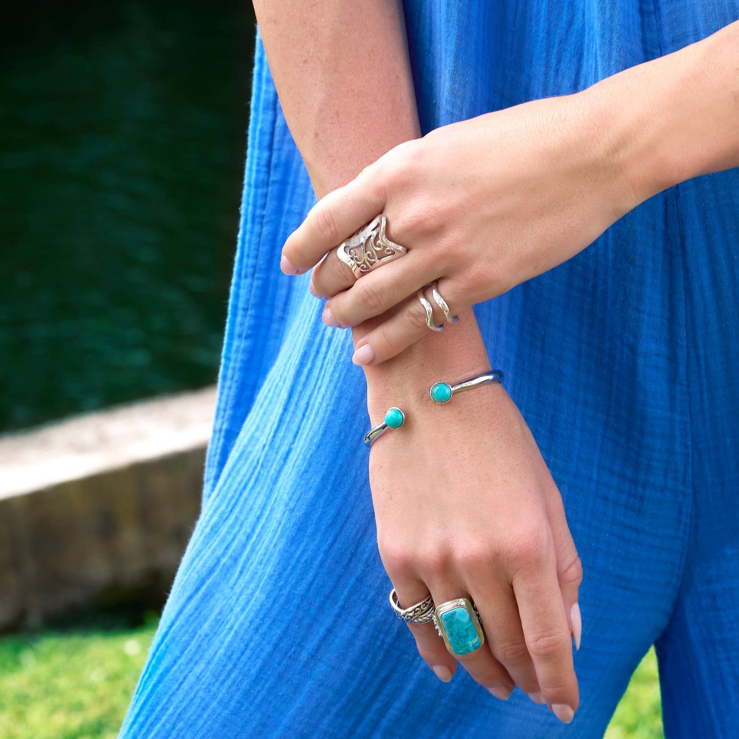 Silpada 'Inner Creativity' Sterling Silver Ring