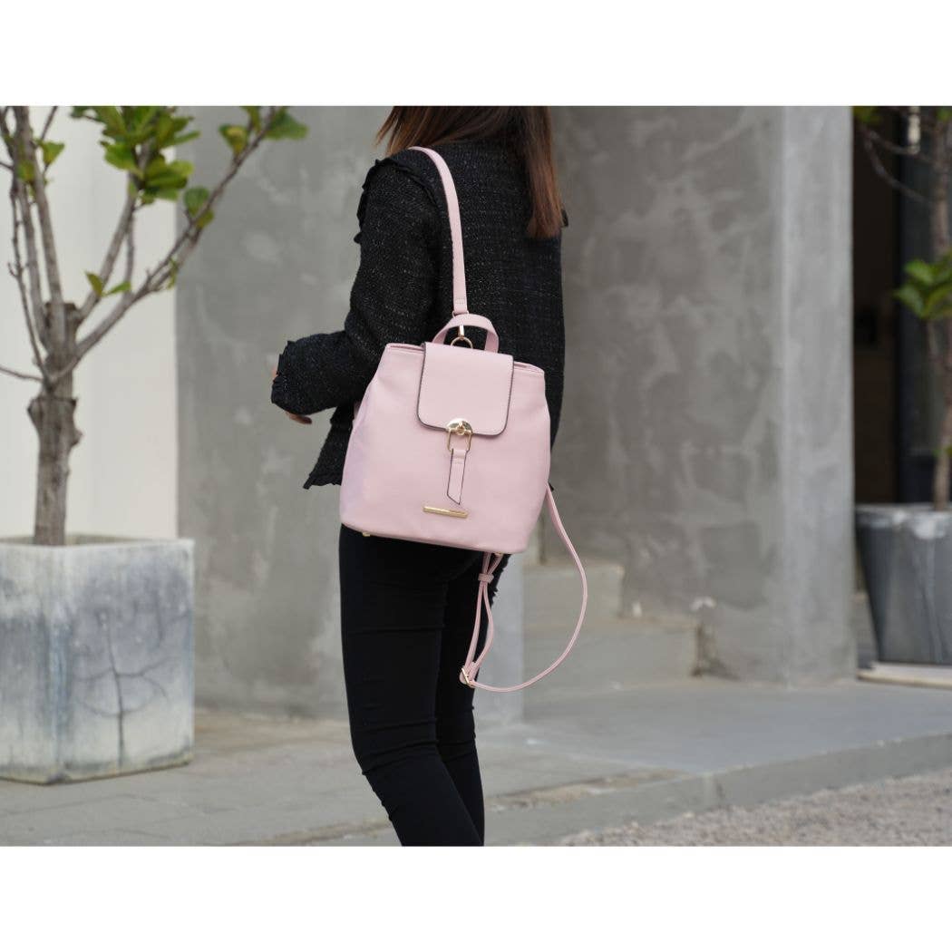 Ingrid Vegan Leather Women’s Convertible Backpack by Mia K