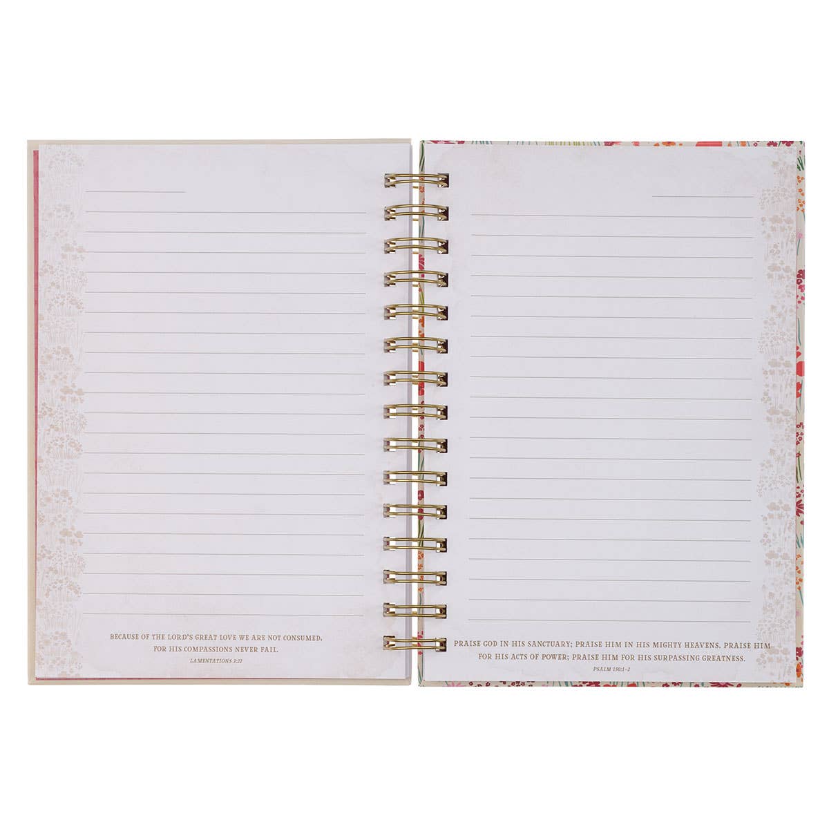 Amazing Grace Sheet Music Large Wirebound Journal