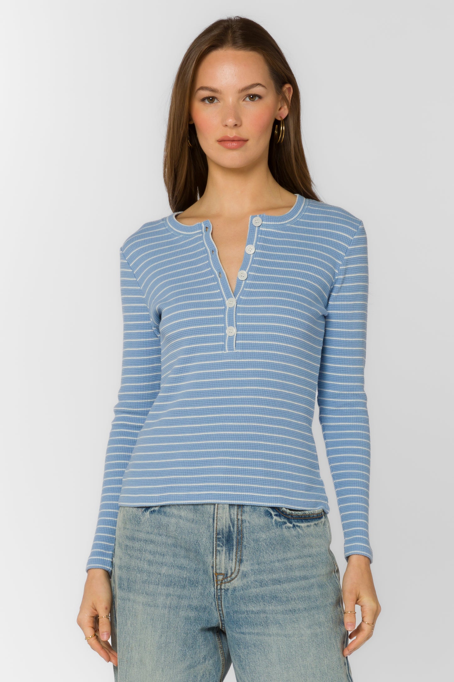Beasley Long Sleeve Rib Shirt