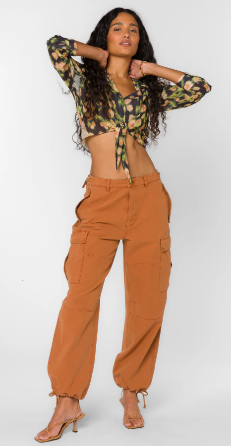 Baylor Mid-rise Cargo Pant