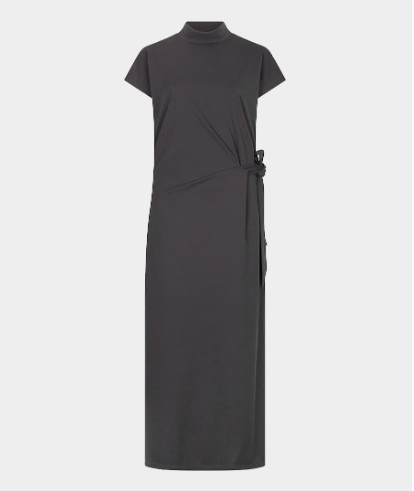 ES LONG WASIT TIE DRESS