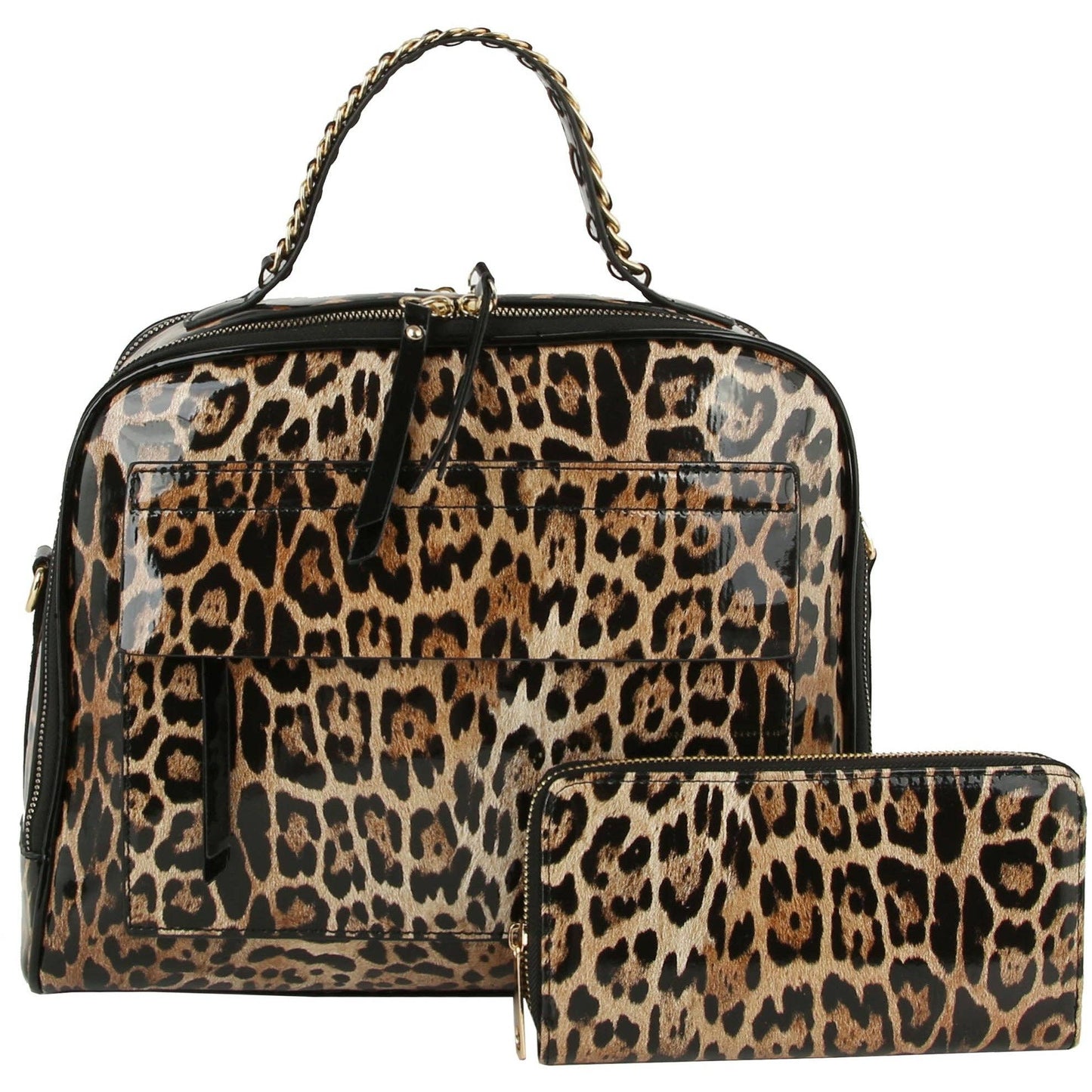 Women Croc Tote Satchel Purse - Adjustable Shoulder Strap