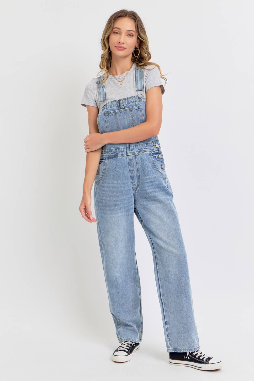 DENIM OVERALLS