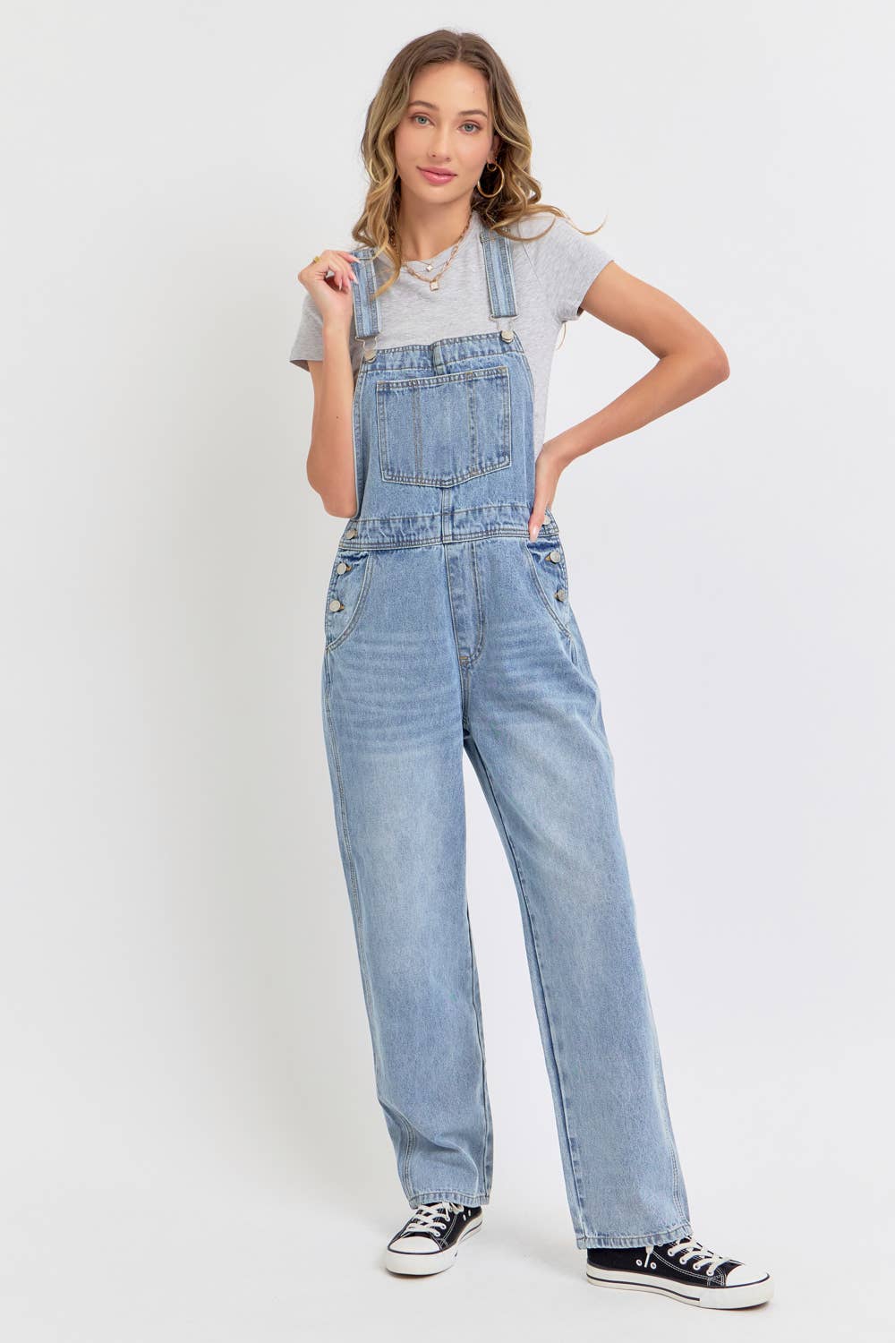 DENIM OVERALLS