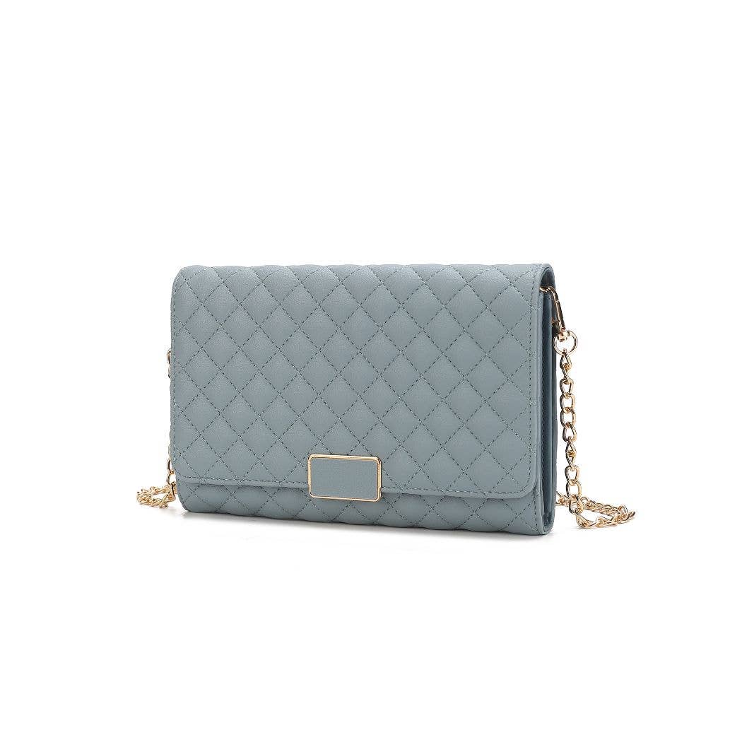 Gretchen Quilted Women Envelope Clutch Crossbody by Mia K
