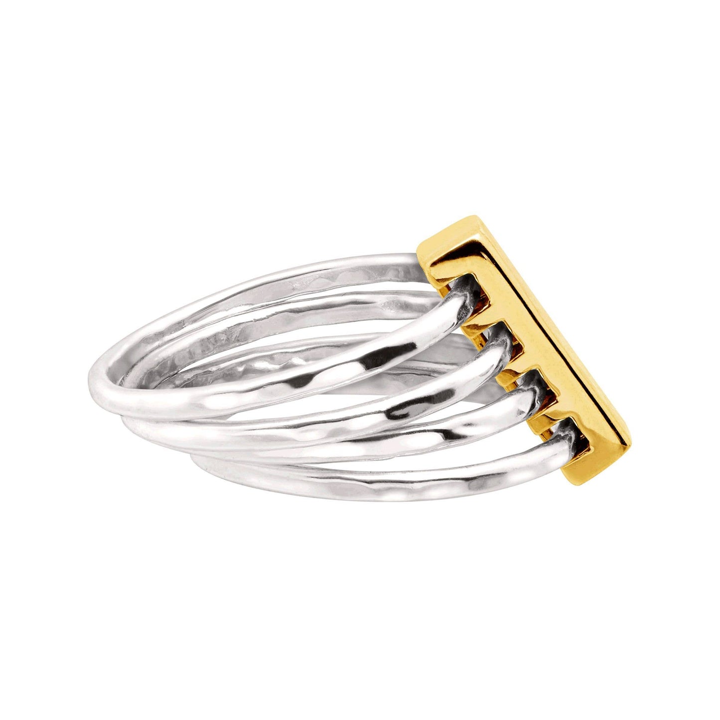 Silpada 'Agility' Ring in Sterling Silver and Brass