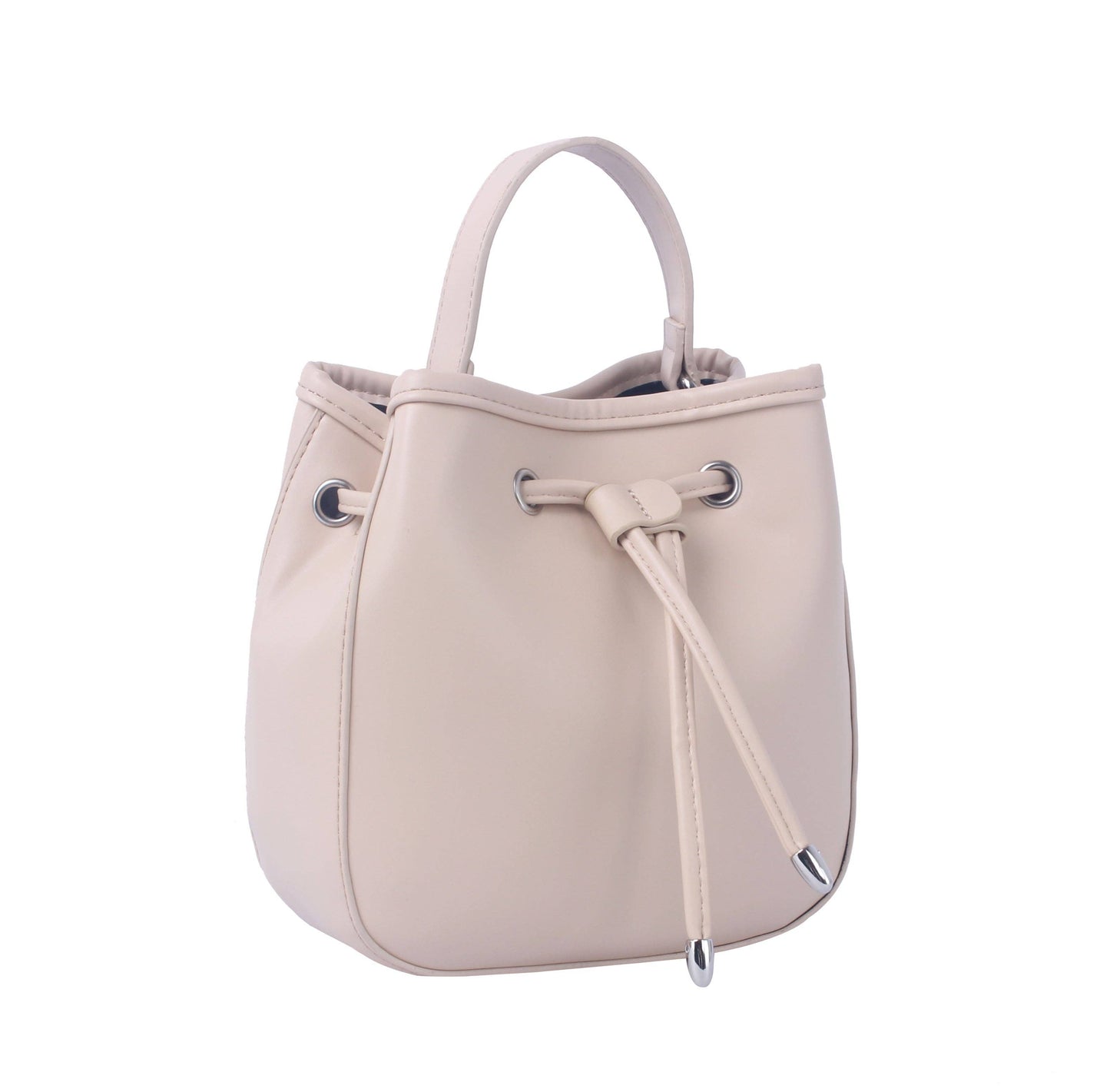 Draw string mini tote bag