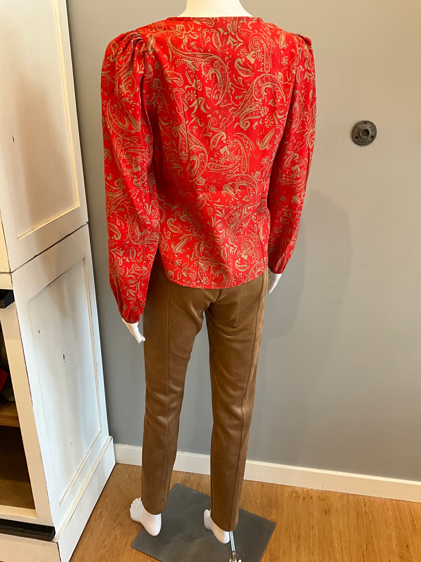SUEDE PANT BISCUT