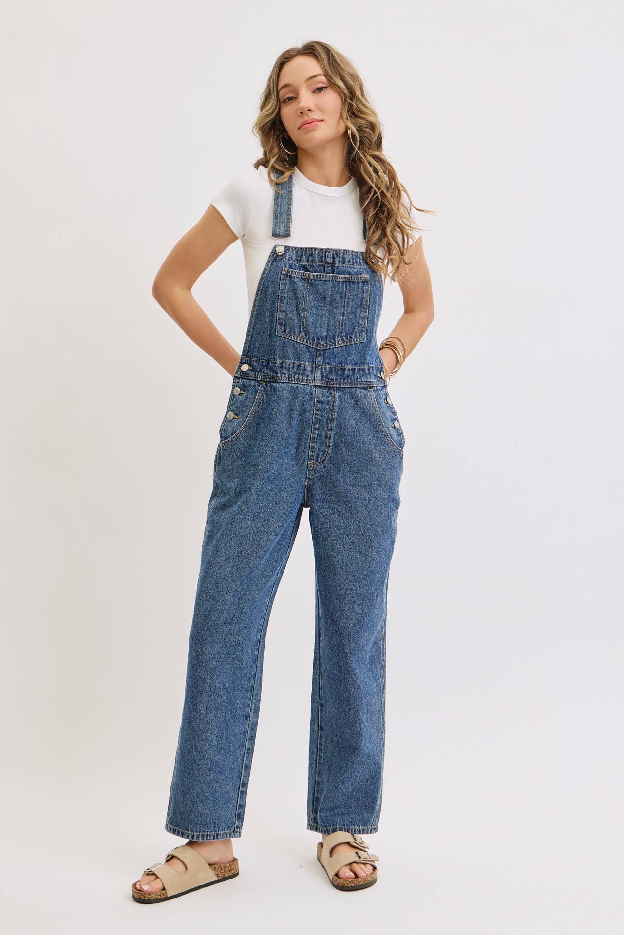 DENIM OVERALLS