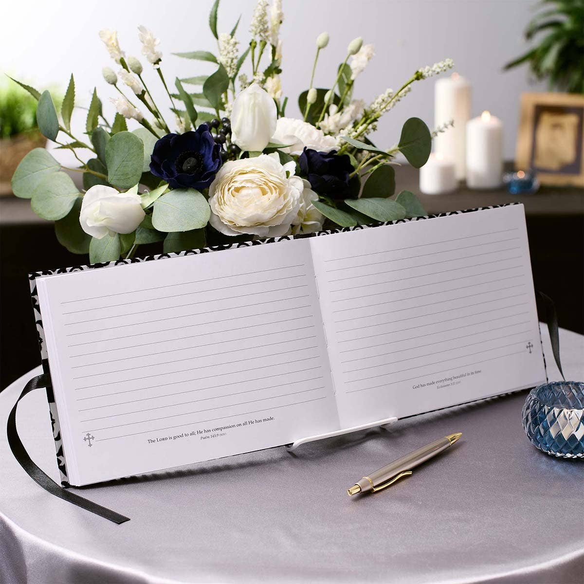 In Loving Memory Memorial Guest Book