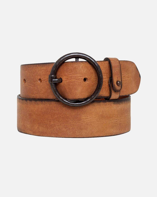 Vintage Full-Grain Leather Belt