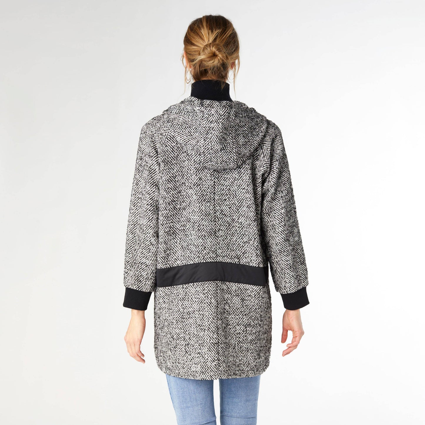 Thena Relaxed Hooded Cardigan