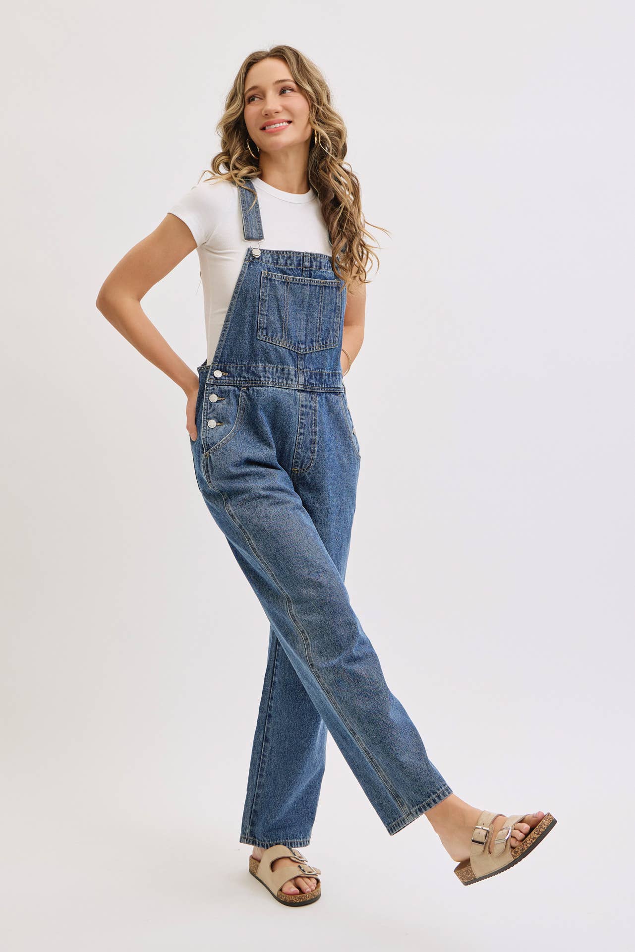 DENIM OVERALLS
