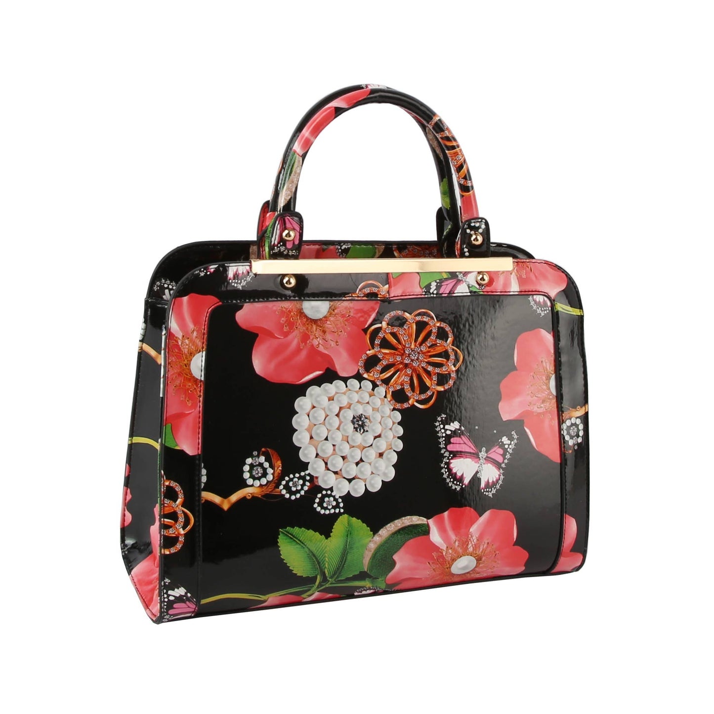 Women Satchel Purse Top Handle Handbag