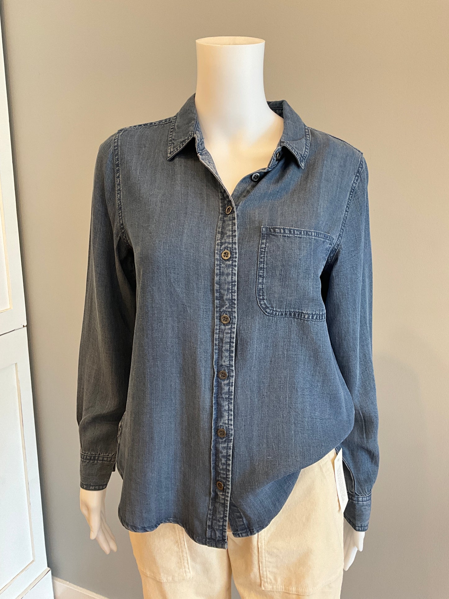 Bennett Long Slv Button