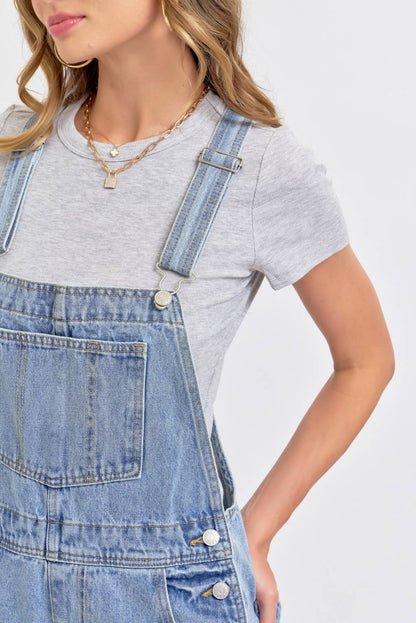 DENIM OVERALLS