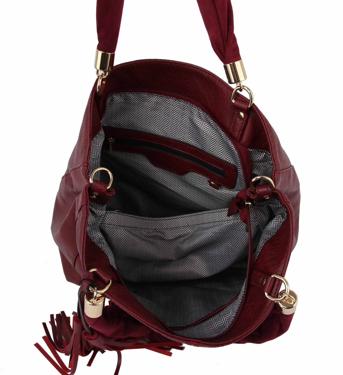 Large Ladies Hobo Purse Handbag with Wallet