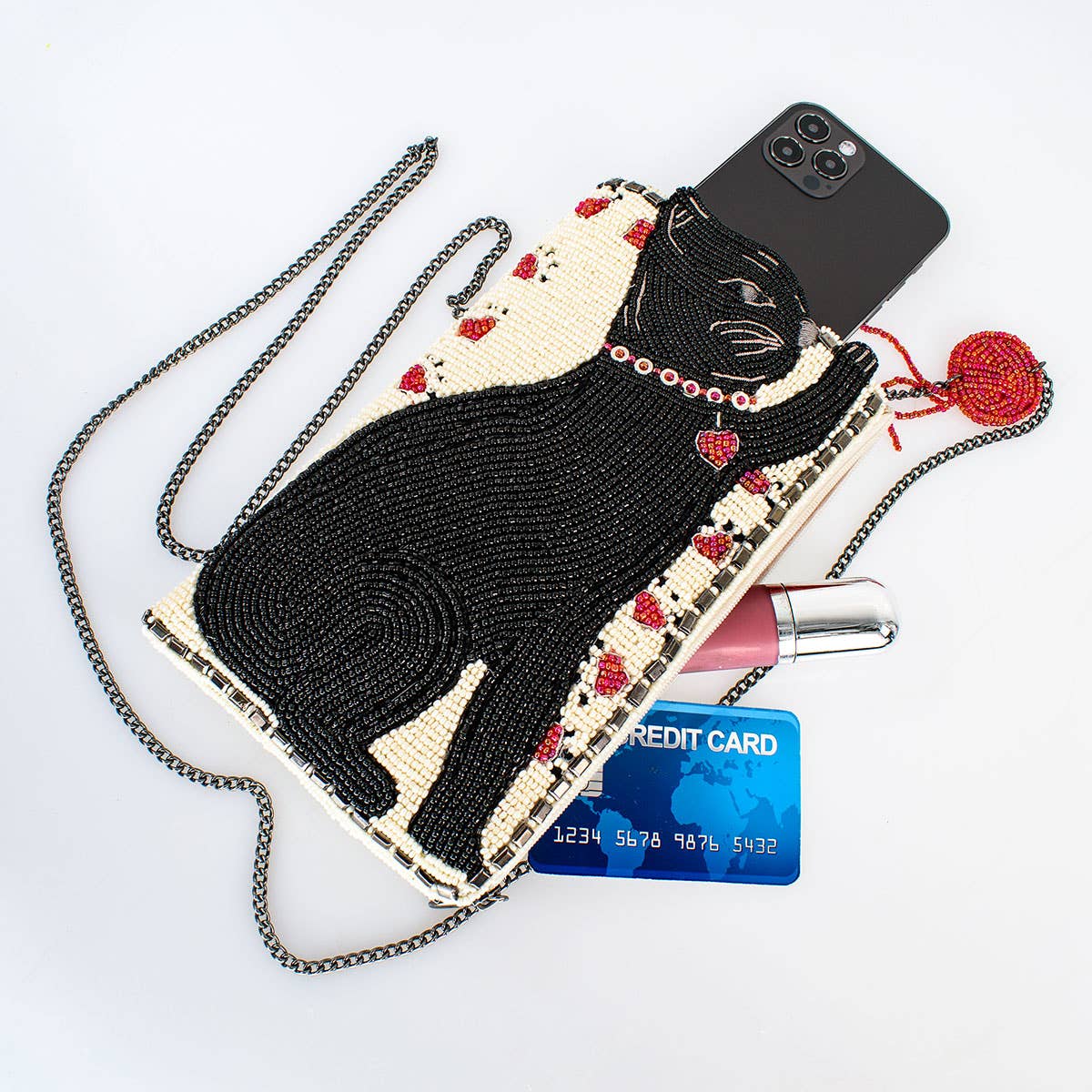 Purr Kitty Crossbody Phone Bag