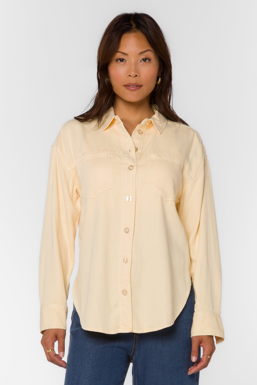 Braxton Long Sleeve Drop Shoulder