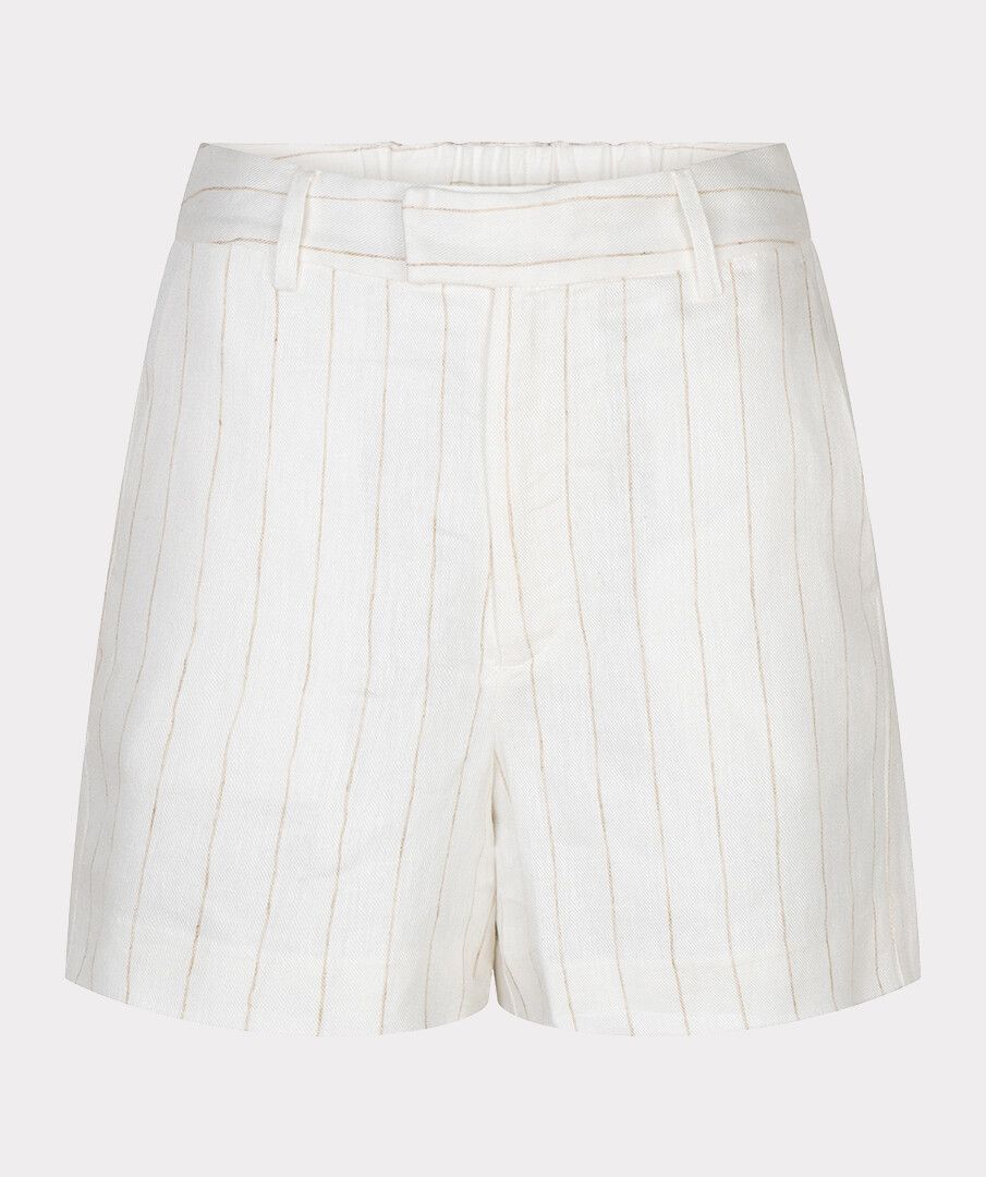 Esqualo Striped Linen Shorts