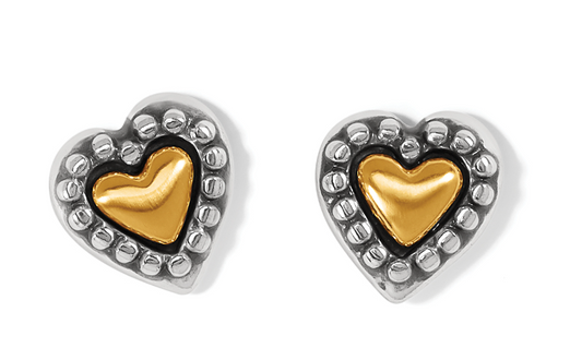 Marci Heart Post Earrings