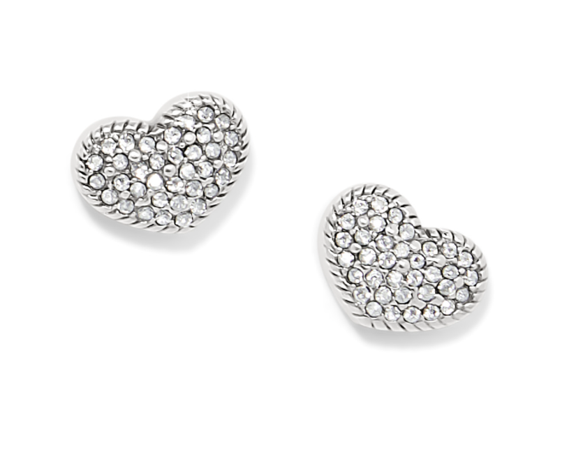 Illumina Celeste Heart Post Earrings