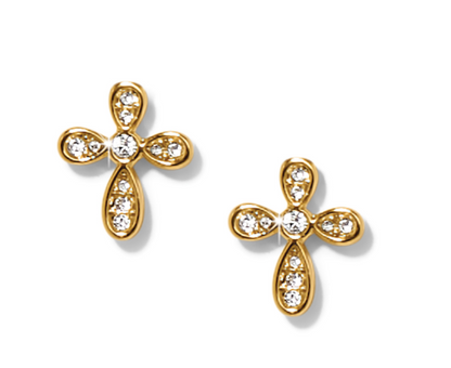 Enchanting Cross Post Earrings