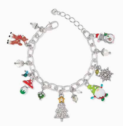 Christmas Forest Charm Bracelet
