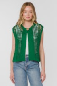WREN SLVLESS KNIT VEST