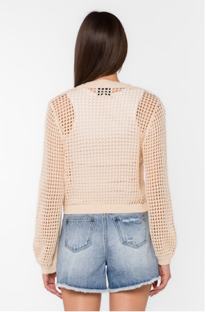 TOVEY LONG SLV CARDI