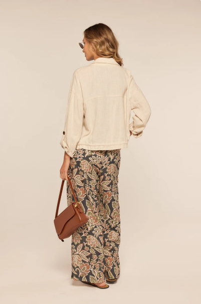 RAYON CTTN BETTINA PANT MACHA