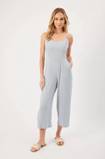 LINEN LEILANI JUMPSUIT