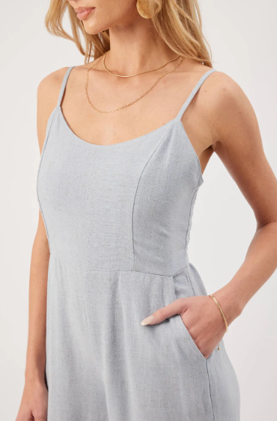 LINEN LEILANI JUMPSUIT