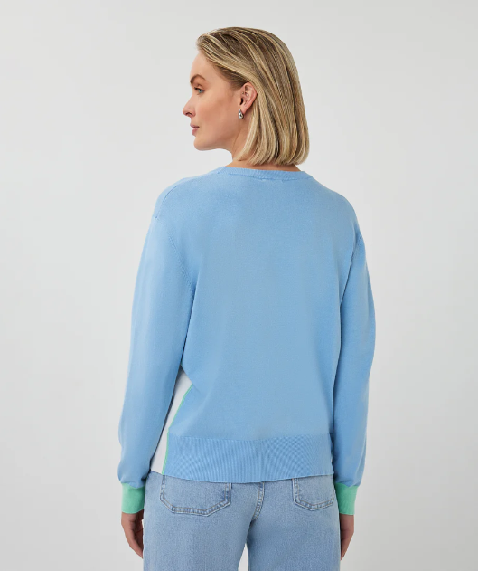 SIDE STRIPE SWEATER