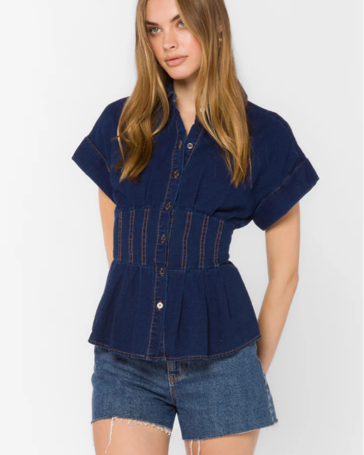 VH Brielle Calva Sh Cuff Top