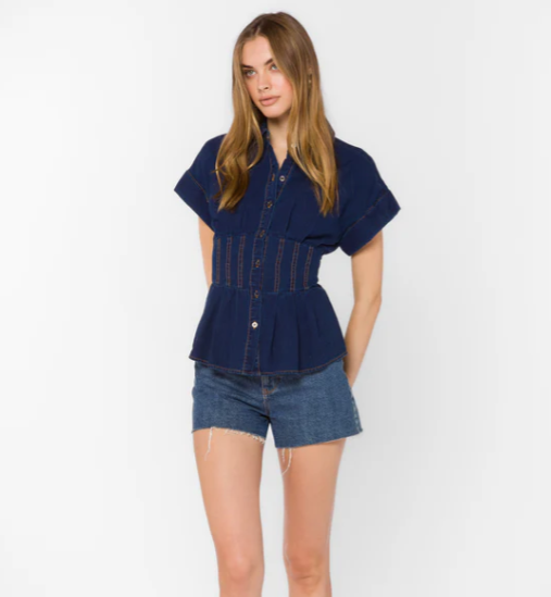 VH Brielle Calva Sh Cuff Top