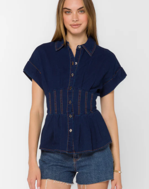 VH Brielle Calva Sh Cuff Top