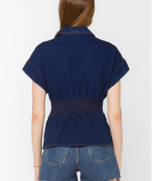 VH Brielle Calva Sh Cuff Top