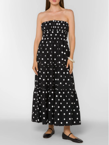 VH AMADEA POLA DOT DRESS