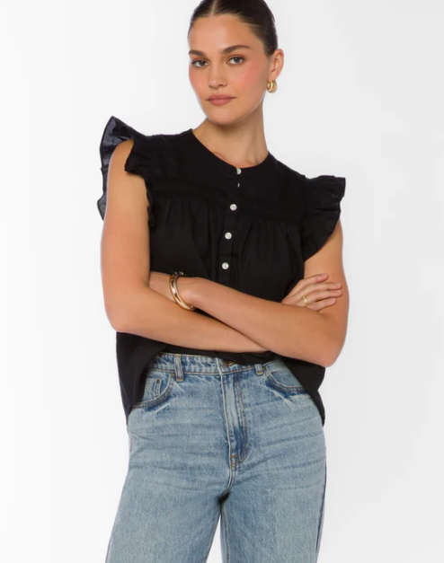 VH BECKETT FLUTTER BLACK TOP