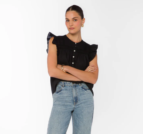 VH BECKETT FLUTTER BLACK TOP