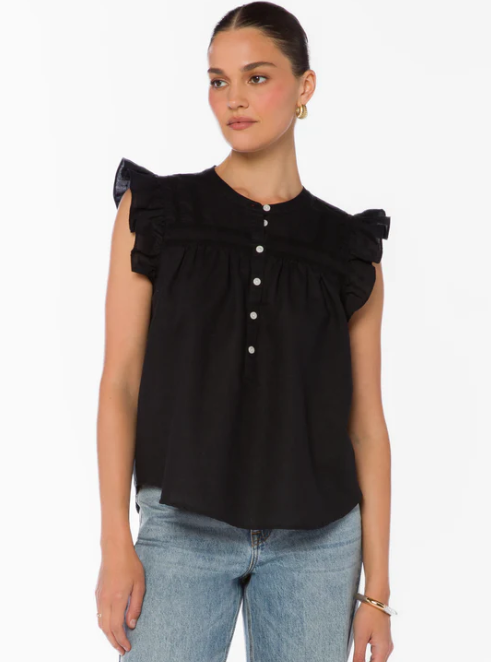 VH BECKETT FLUTTER BLACK TOP
