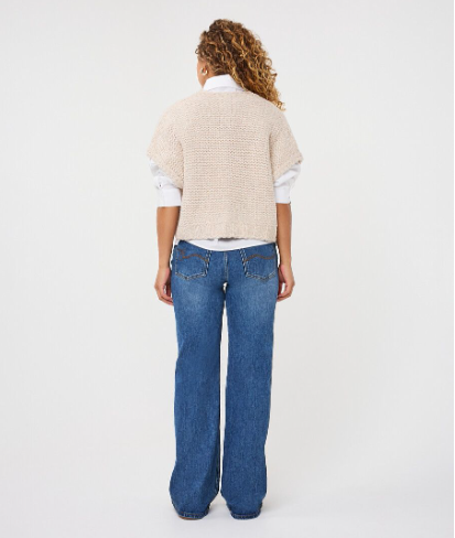 ES GILET CARDI BISCUIT