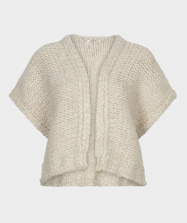 ES GILET CARDI BISCUIT